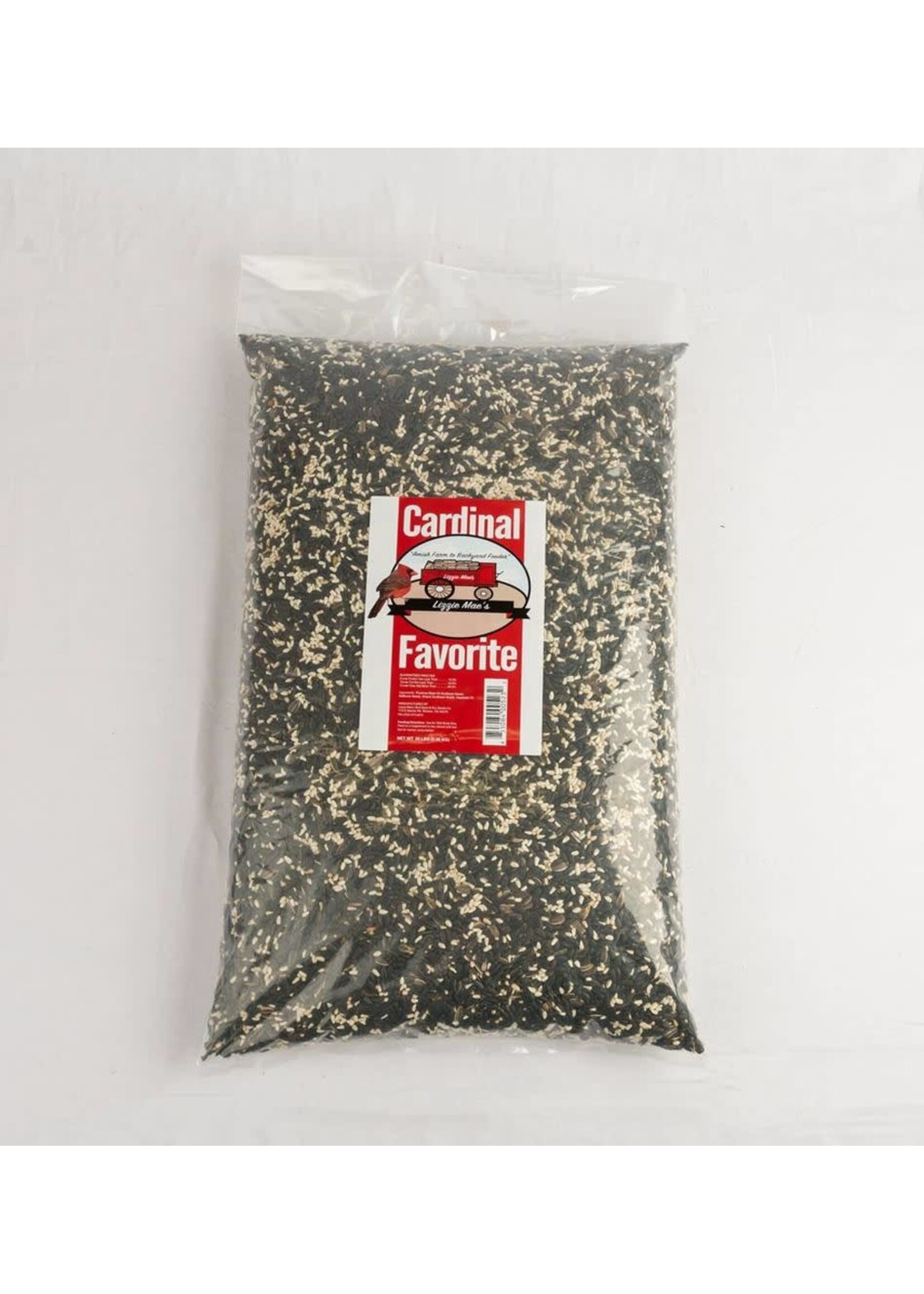 Lizzie Mae Lizzie Mae's Cardinal Favorite Wild Bird Seed Blend - 20 lb