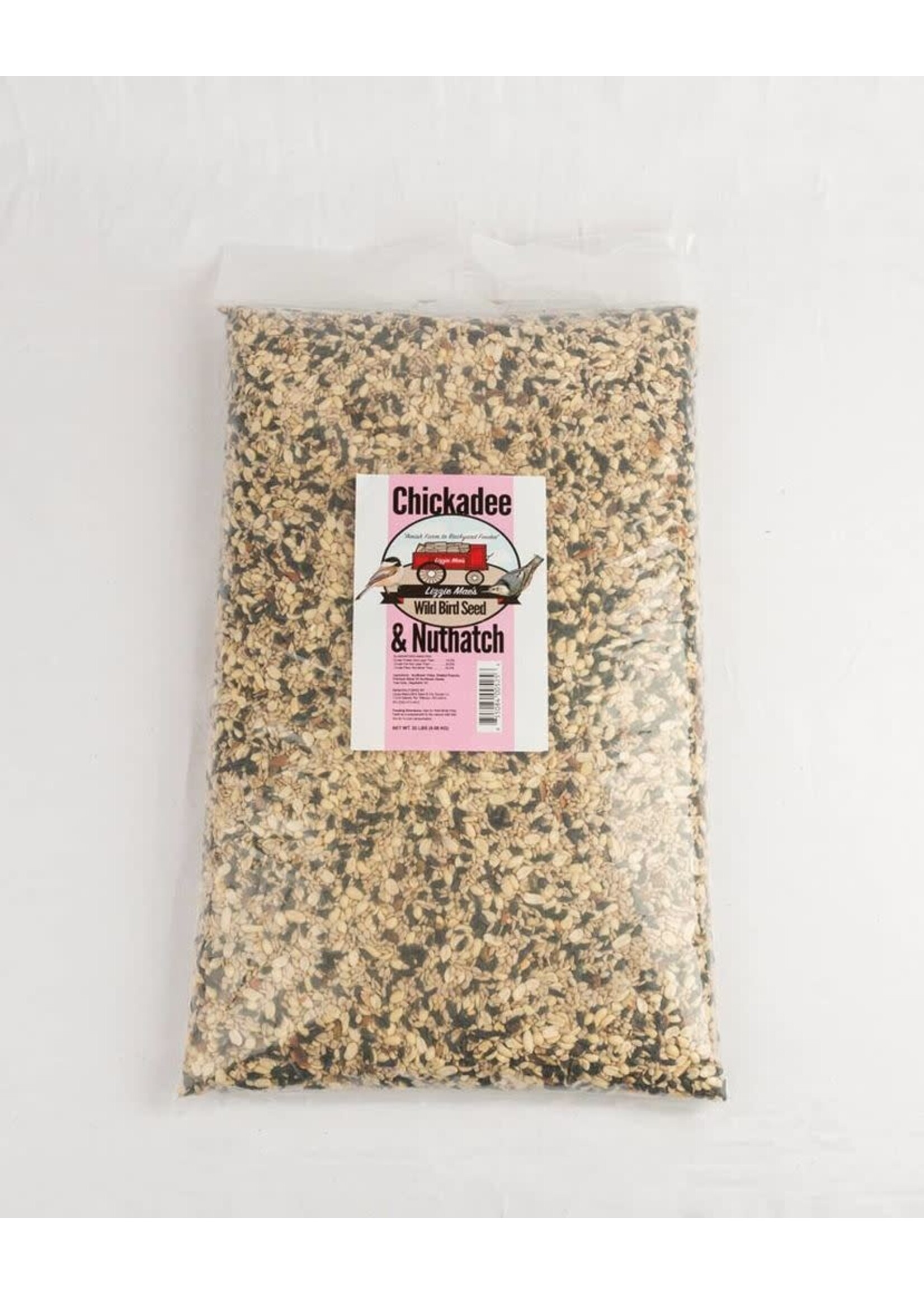 Lizzie Mae Lizzie Mae's Chickadee & Nuthatch Favorite Wild Bird Seed Blend - 20 lb