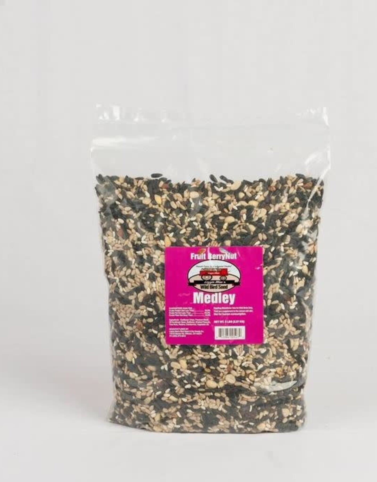 Lizzie Mae Lizzie Mae's Fruit Berry Nut Medley Wild Bird Seed Blend - 5 lb