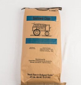Lizzie Mae Lizzie Mae's Medium Sunflower Chips - 20 lb (Clear Bag)