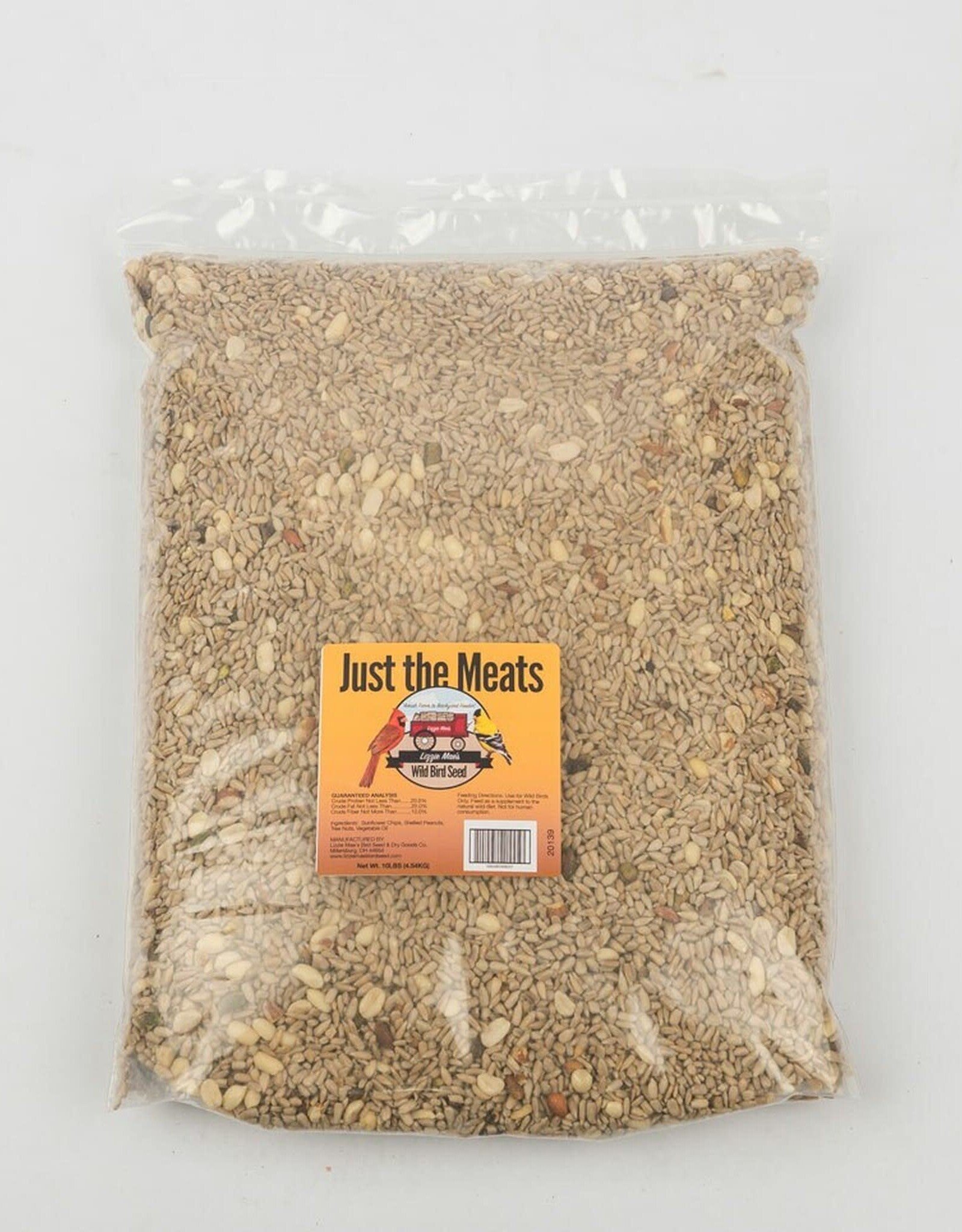 Lizzie Mae Lizzie Mae's Just the Meats Wild Bird Seed Blend - 5 lb