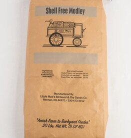 Lizzie Mae Lizzie Mae's Shell Free Medley Wild Bird Seed Blend - 20 lb