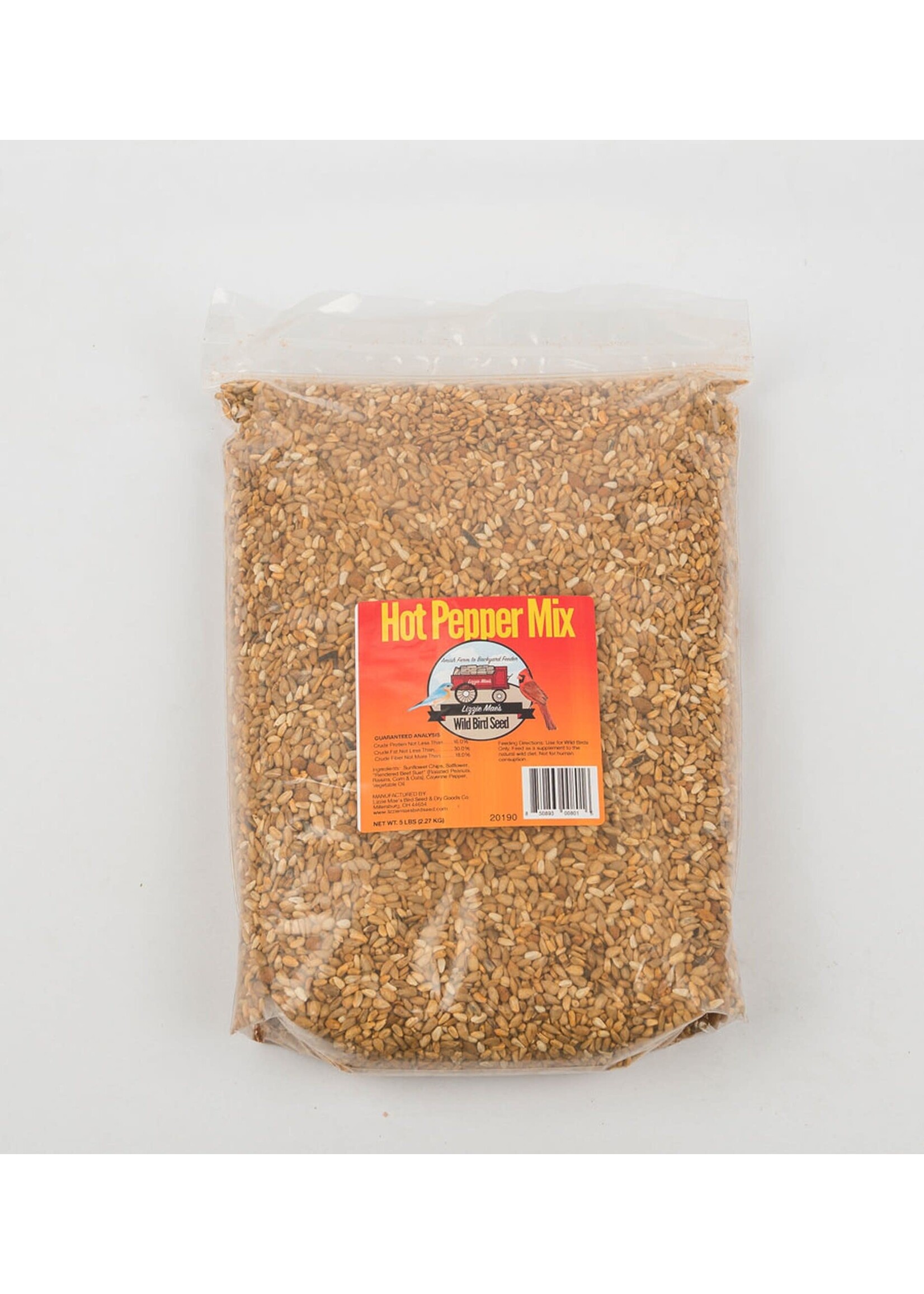 Lizzie Mae Lizzie Mae's Spicy Wild Bird Seed Blend - 5 lb