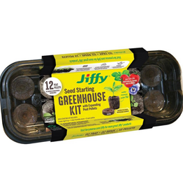 Jiffy Jiffy Windowsill Seed Starting Greenhouse with 12 Biodegradable 36mm Peat Pellets