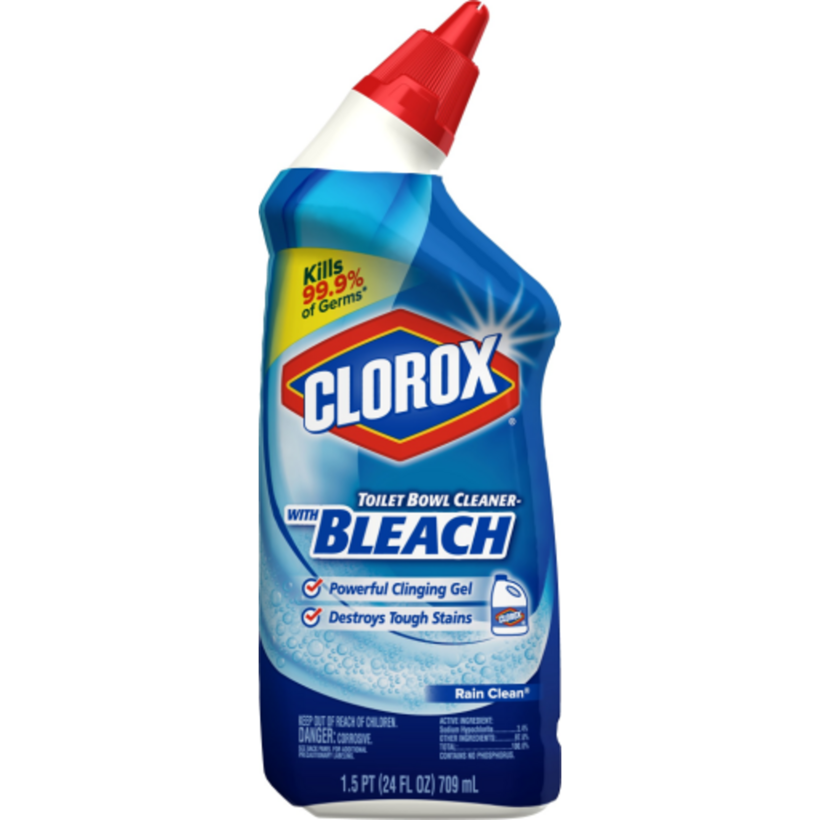 Clorox Clorox Rain Clean Toilet Bowl Cleaner - 24 fl oz