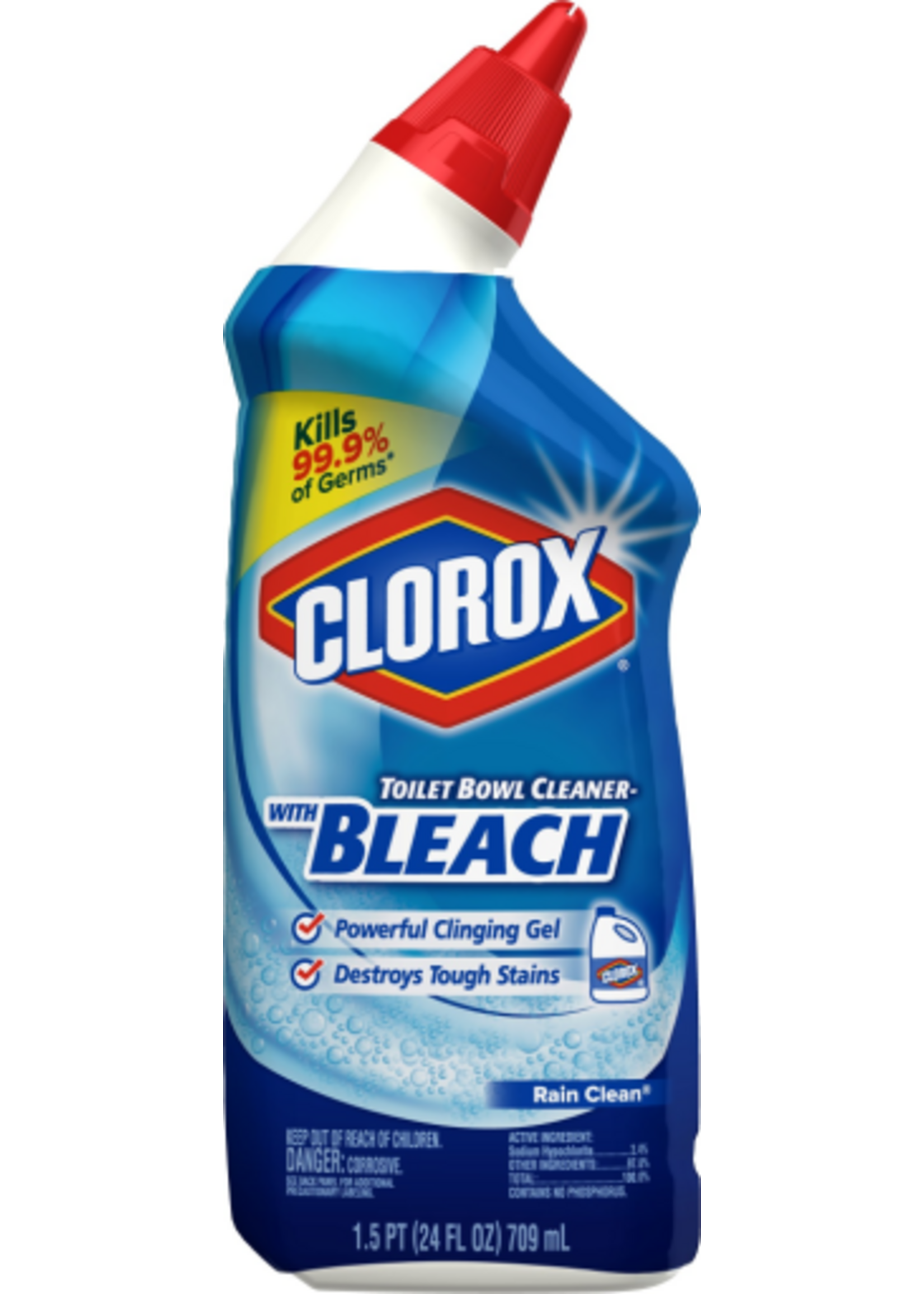 Clorox Clorox Rain Clean Toilet Bowl Cleaner - 24 fl oz