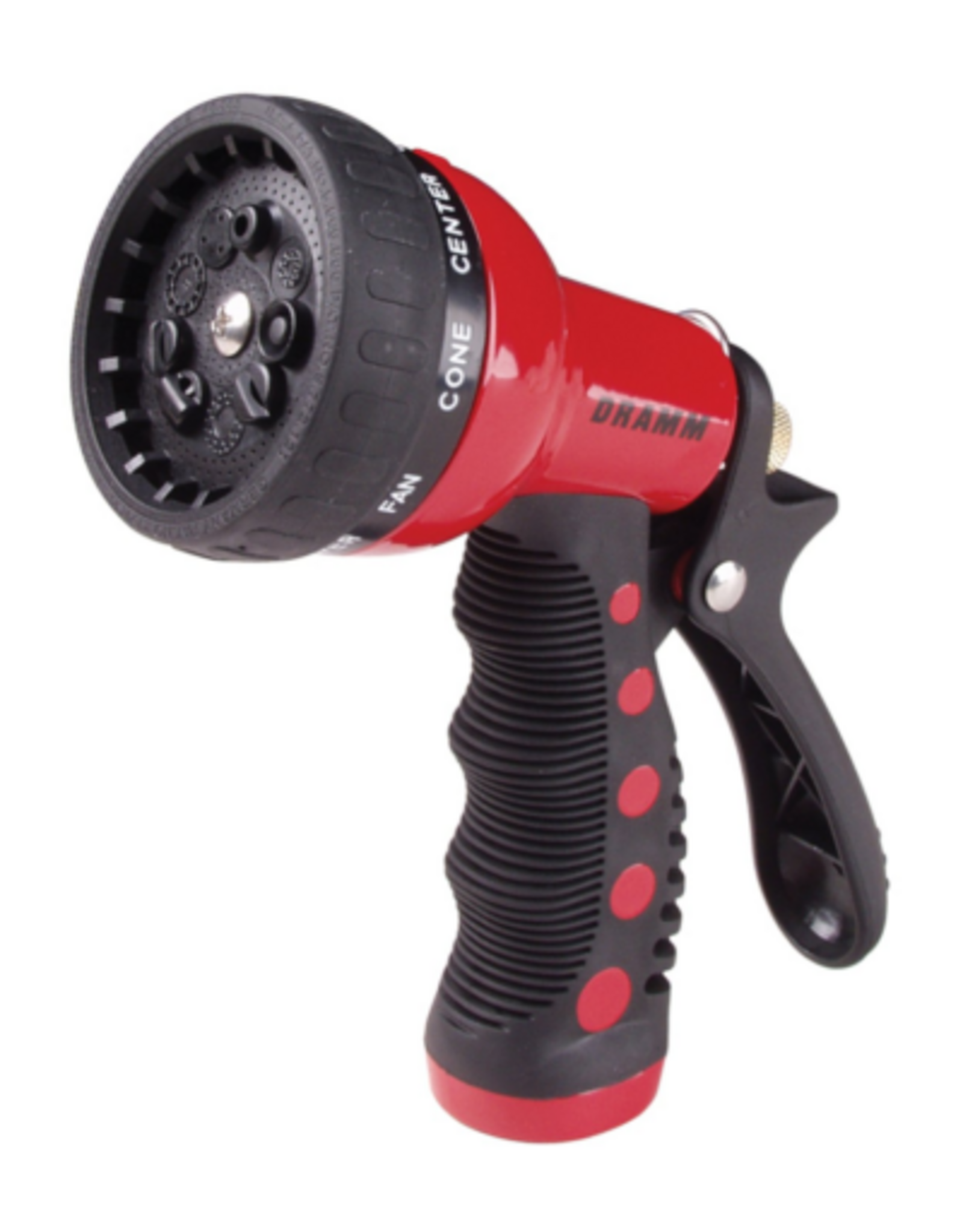 Dramm Heavy-Duty Metal 9-Pattern Nozzle, Blue