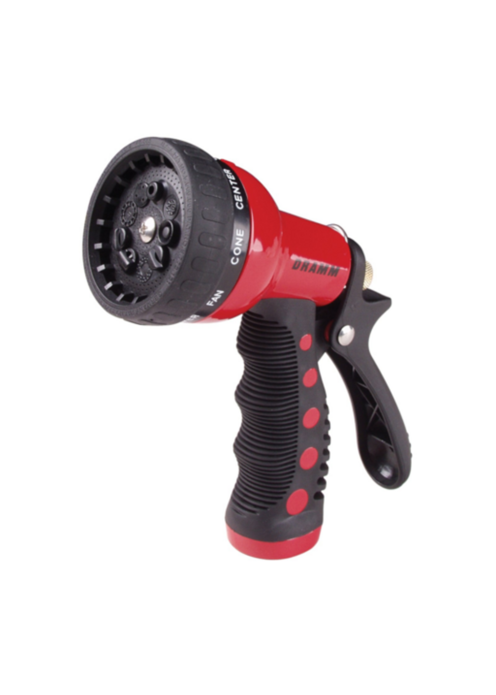 Dramm Heavy-Duty Metal 9-Pattern Nozzle, Blue