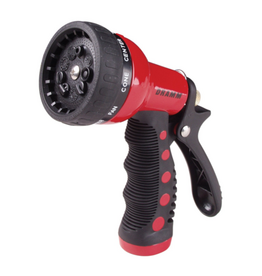Dramm Heavy-Duty Metal 9-Pattern Nozzle, Blue