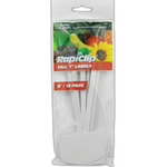 Luster Leaf Rapiclip Large Plastic T Label - 8 in White, Pack of 10