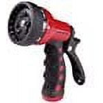 Dramm Heavy-Duty Metal 9-Pattern Nozzle, Red