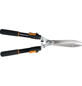 Fiskars Fiskars Extendable Hedge Shears  25-33  Power-Lever Steel Clippers  Black/Orange