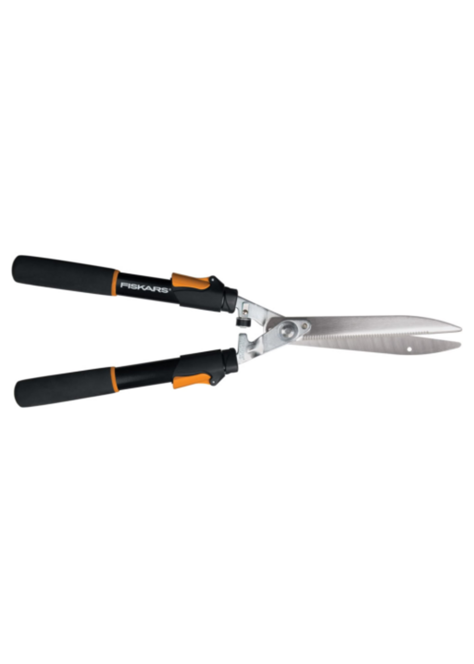 Fiskars Fiskars Extendable Hedge Shears  25-33  Power-Lever Steel Clippers  Black/Orange