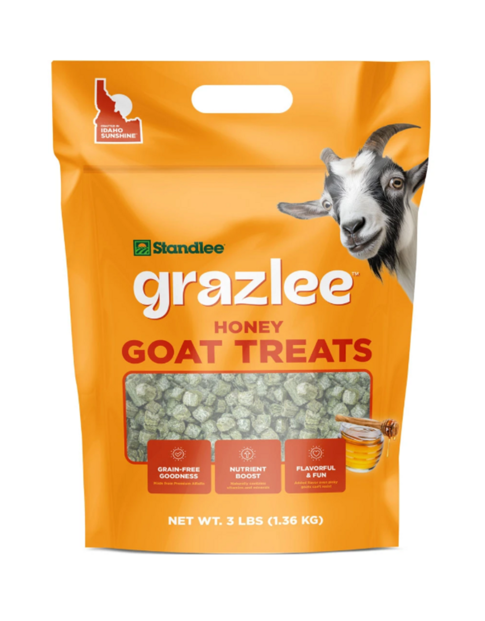 Standlee Standlee Grazlee Goat Treats Honey 3lb
