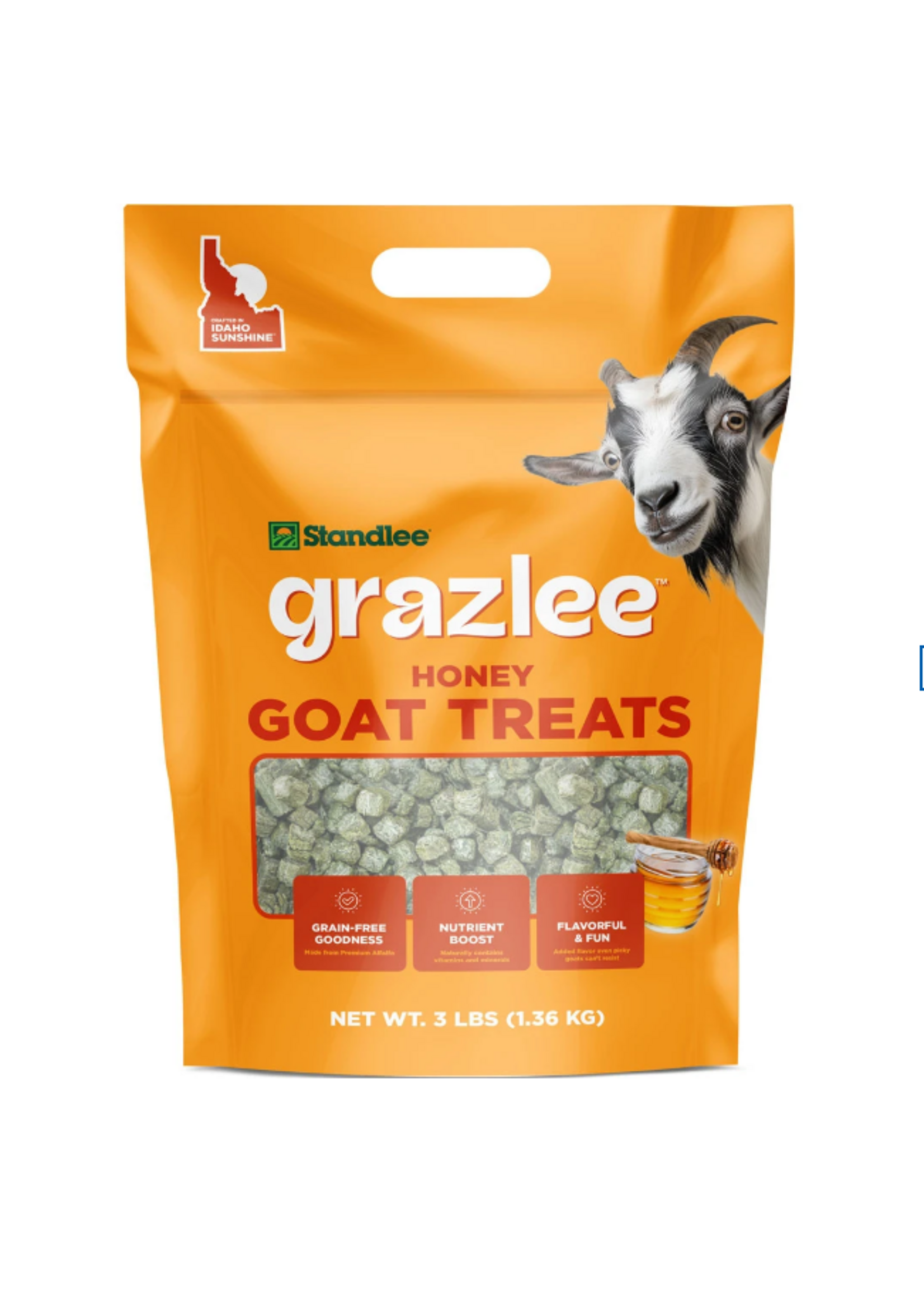 Standlee Standlee Grazlee Goat Treats Honey 3lb