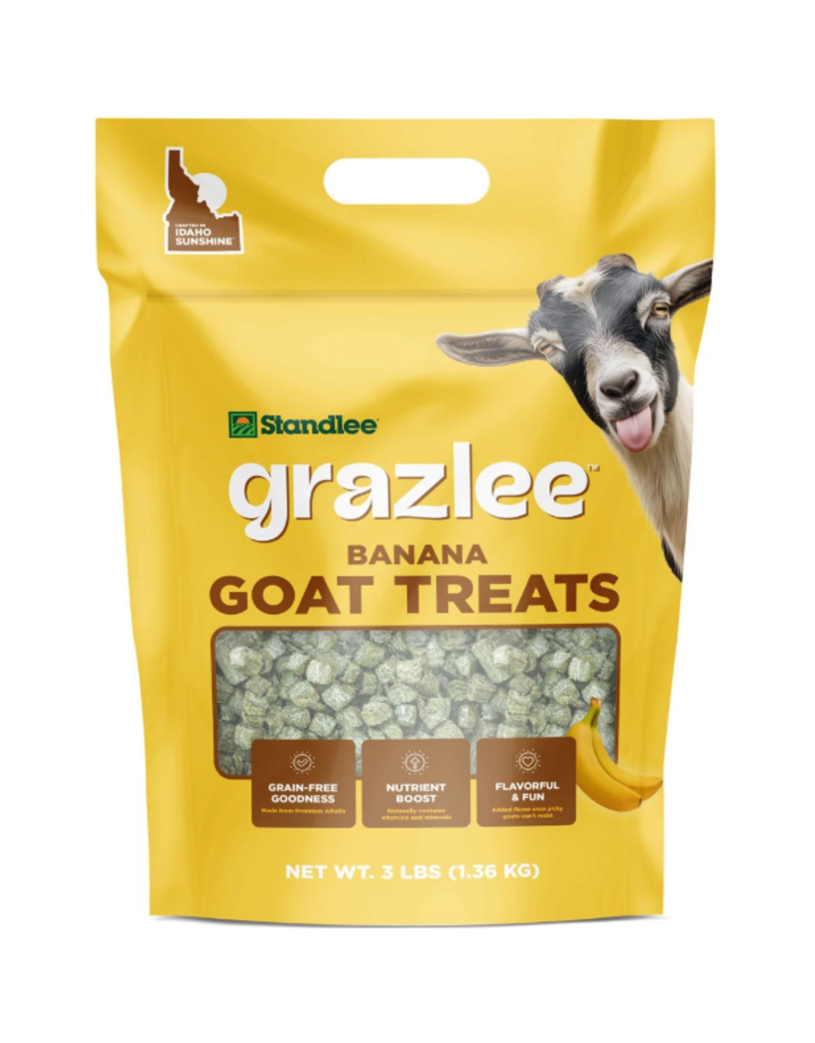 Standlee Standlee Grazlee Goat Treats Banana 3lb