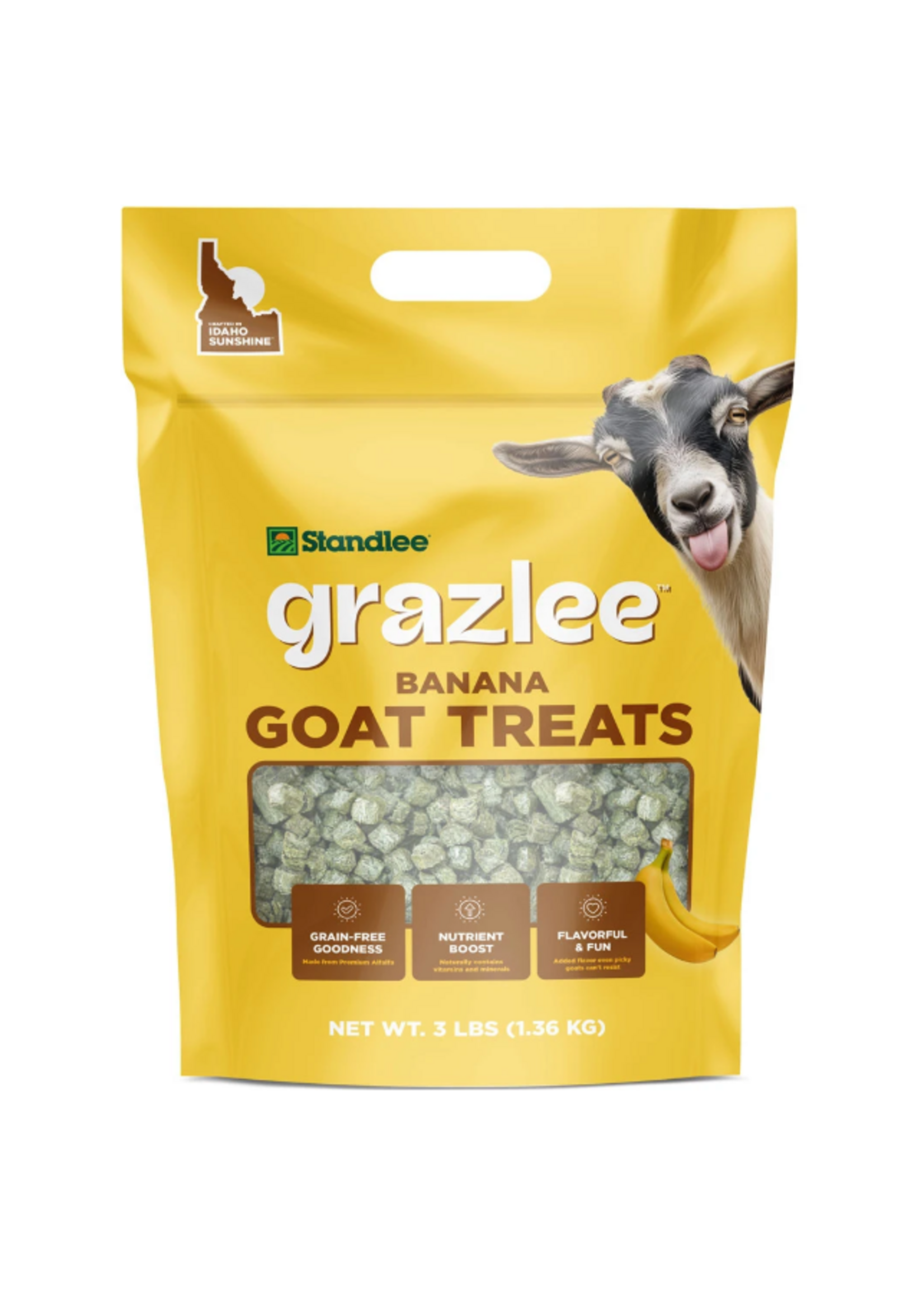 Standlee Standlee Grazlee Goat Treats Banana 3lb