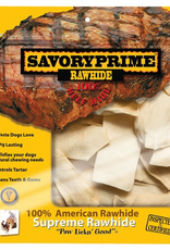 Savory Prime Rawhide Chips Natural Dog Chews - 6 in. L, 1 lb