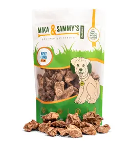 Mika & Sammy's Beef Lung Chunks - 1 lb