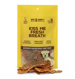 Mika & Sammy's Kiss Me Fresh Breath Jerky Dog Treats - 5 oz