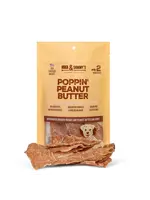 Mika & Sammy's Poppin’ Peanut Butter Jerky Dog Treats - 5 oz