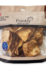 Frankly Beef Collagen Chew Chips - Peanut Butter - 1 lb