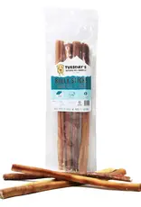 Tuesday's Natural Dog Company 12" Thick Bully Sticks Odor Free - 8 oz