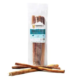 Tuesday's Natural Dog Company 12" Thick Bully Sticks Odor Free - 8 oz