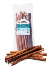 Tuesday's Natural Dog Company 12" Thick Bully Sticks Odor Free - 16 oz