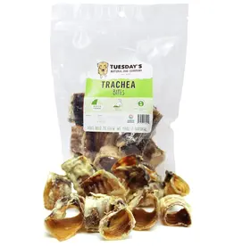 Tuesday's Natural Dog Company 5" Beef Trachea Bites - 8 oz
