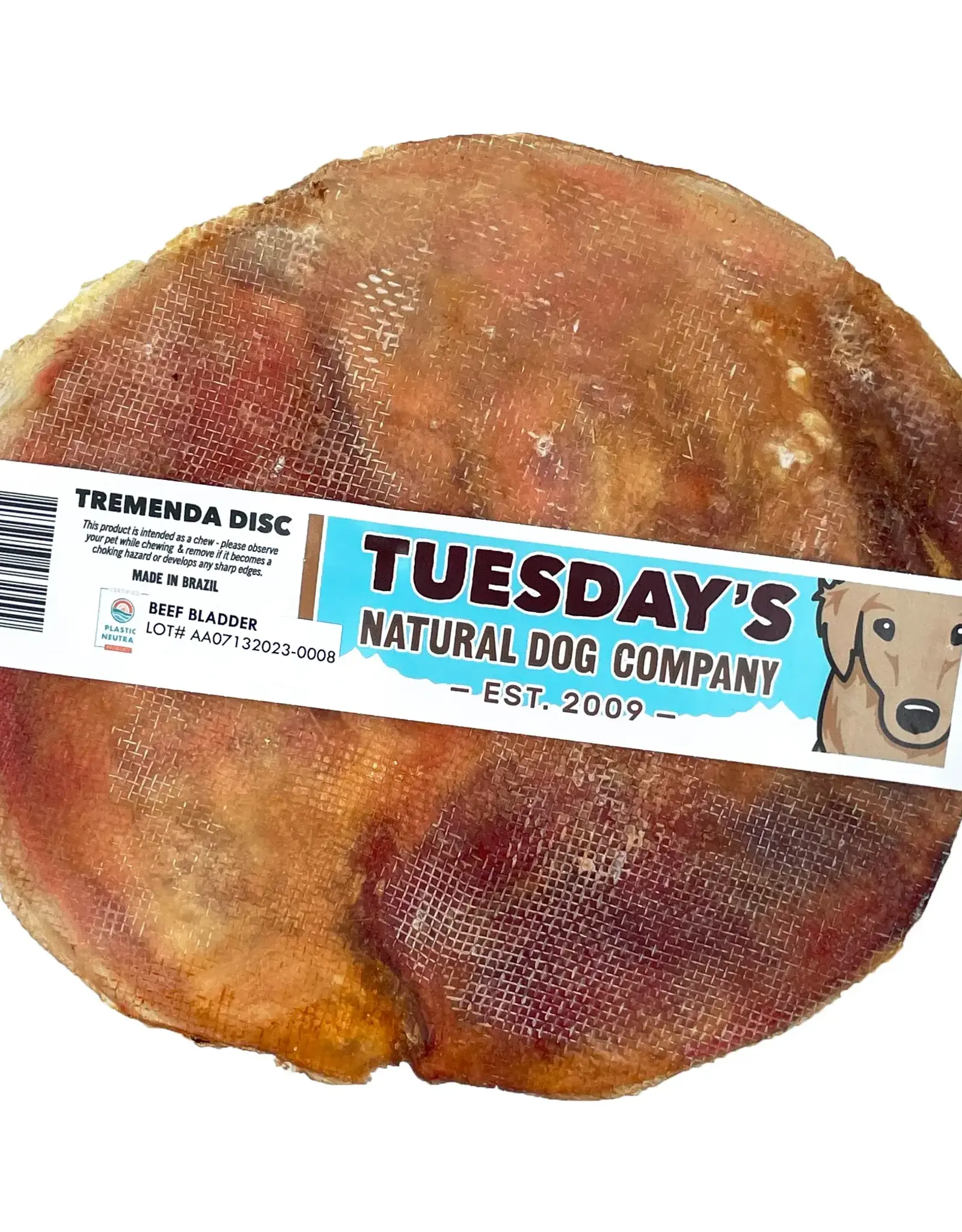 Tuesday's Natural Dog Company Tremenda Discs