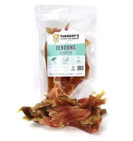 Tuesday's Natural Dog Company Assorted Beef Tendons - 8 oz