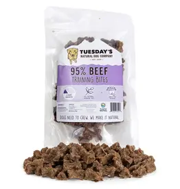 Tuesday's Natural Dog Company Beef Training Bites - 6 oz