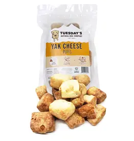 Tuesday's Natural Dog Company Yak Cheese Puffs 4 oz