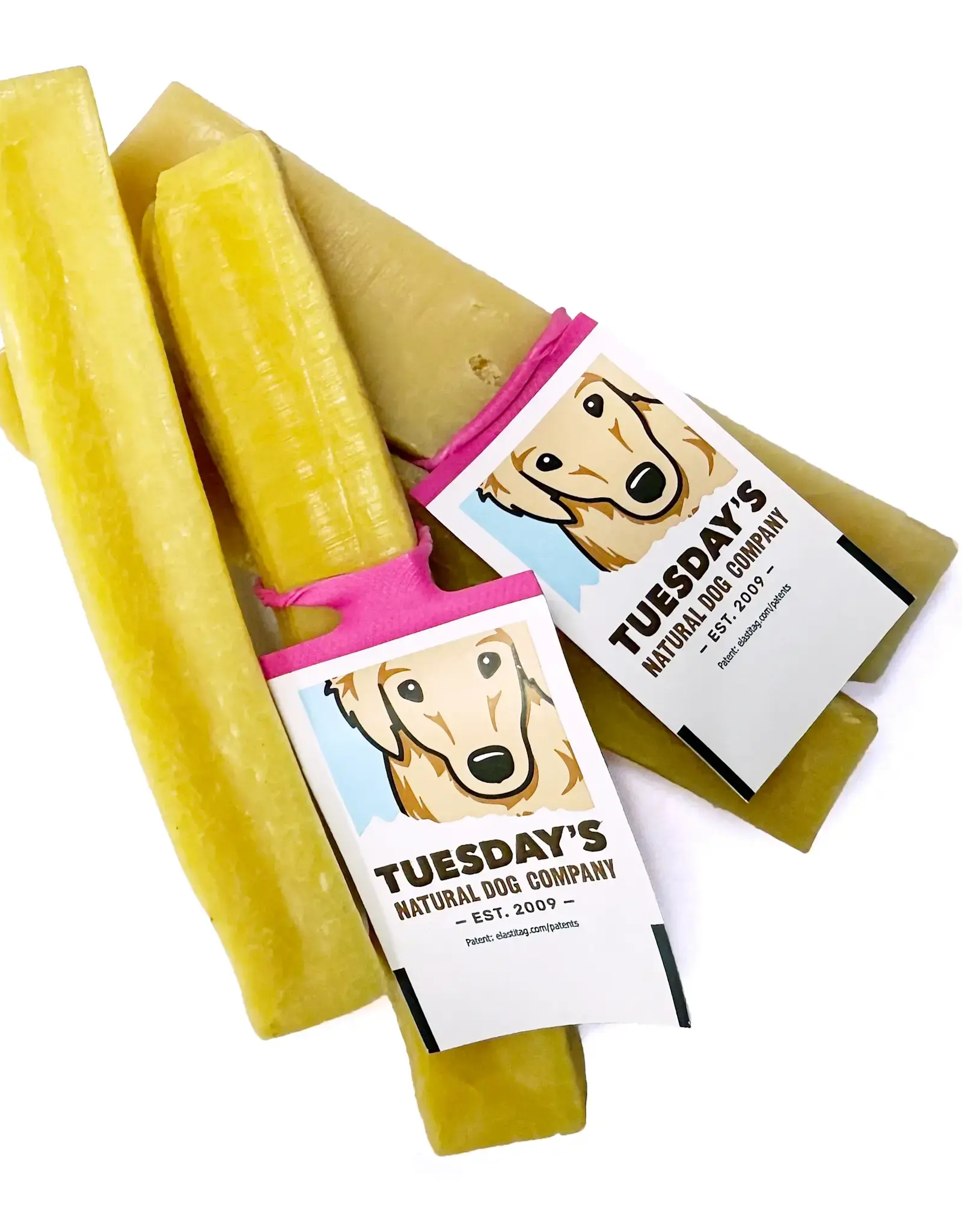 Tuesday's Natural Dog Company Nepalese Yak Cheese Chews - Extra Small