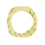 Donegal Vanilla Braided Rawhide Donut 5-7"