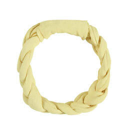 Donegal Vanilla Braided Rawhide Donut 5-7"