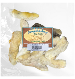 Donegal Fuzzy Bunny Rabbit Feets | 10-Pack