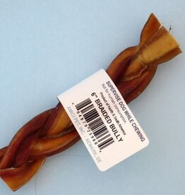 Amici Braided Bully Stick 6"