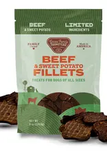 Gaines Family Farmstead Beef & Sweet Potato Fillets Dog Treats - 8 oz