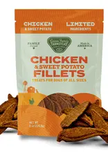 Gaines Family Farmstead Chicken & Sweet Potato Fillets Dog Treats - 8 oz