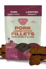 Gaines Family Farmstead Pork & Sweet Potato Fillets Dog Treats - 8 oz