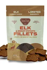 Gaines Family Farmstead Elk & Sweet Potato Fillets Dog Treats - 8 oz
