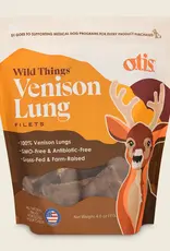 OTIS DOG WILD THINGS VENISON LUNG FILETS - 4 OZ