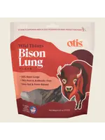 OTIS Wild Things Dog Treats Bison Lung Filets - 4 oz