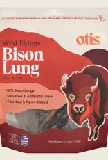 OTIS DOG WILD THINGS BISON LUNG FILETS - 4 OZ