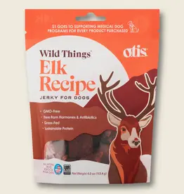 OTIS DOG WILD THINGS ELK JERKY - 4 OZ