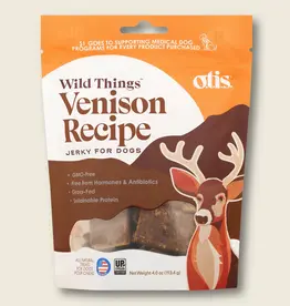 OTIS DOG WILD THINGS VENISON JERKY - 4 OZ