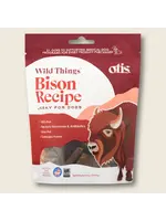 OTIS Wild Things Dog Treats Bison Jerky - 4 oz