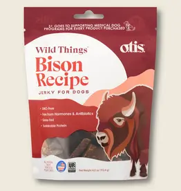 OTIS DOG WILD THINGS BISON JERKY - 4 OZ